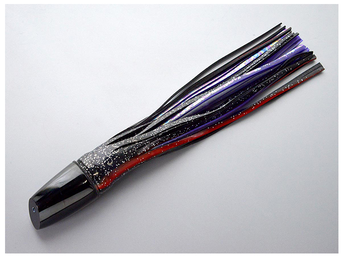 BGマック サイズ10 ブラック 黒/紫オーロラ