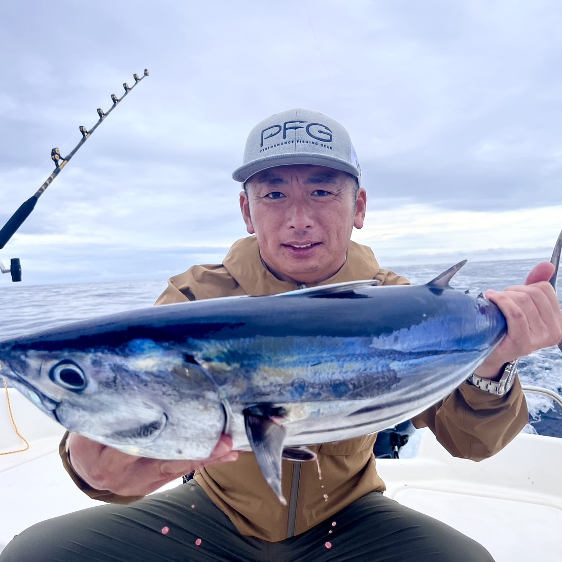 浜名湖沖のカツオ好調