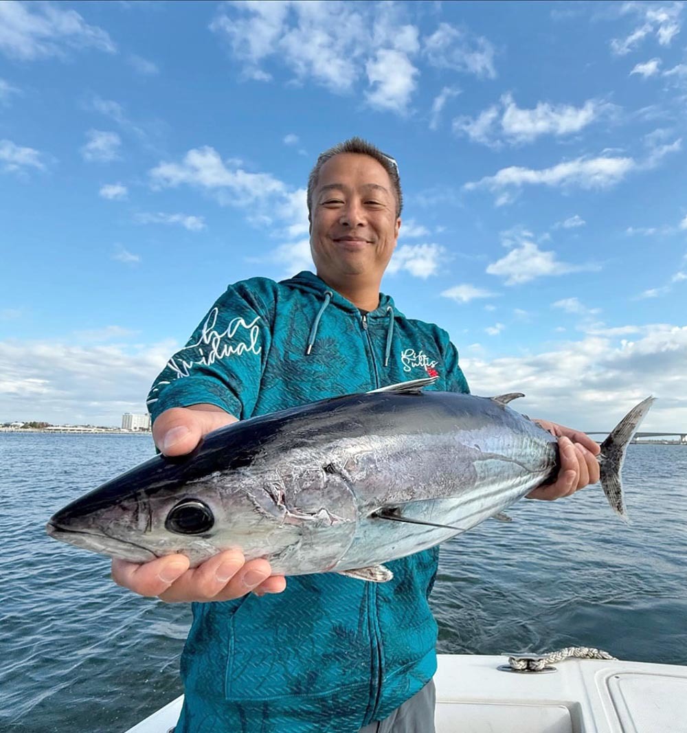 浜名湖沖のカツオ好調